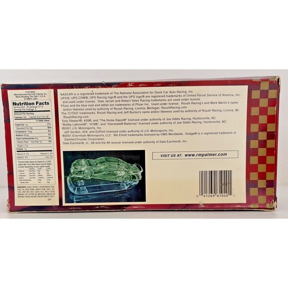 NOS NASCAR #20 Tony Stewart 12:24 Scale Acrylic Candy Dish Sealed Original Candy